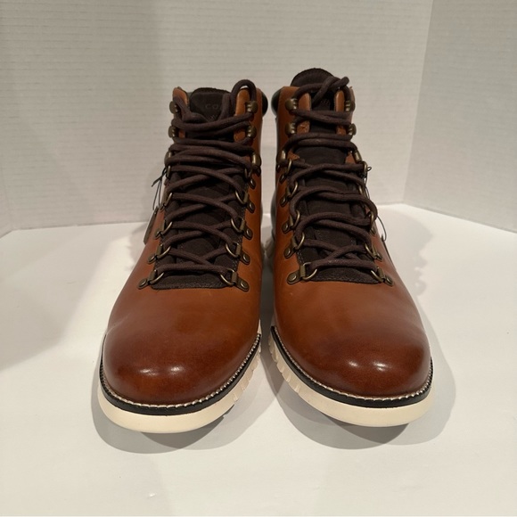 Cole Haan Zerogrand British Tan Hiker Water Resistant Boot C35595 - Size 10.5 - Picture 5 of 7